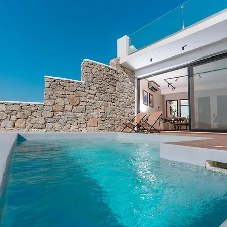 Luxury House With Private Pool At Elia בית נופש *