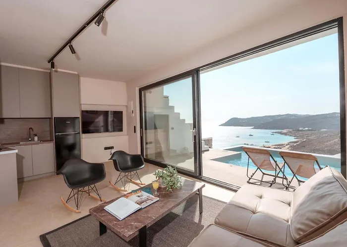 Luxury Sea View Private Pool - Exclusive At Elia Mykonos * Ελιά