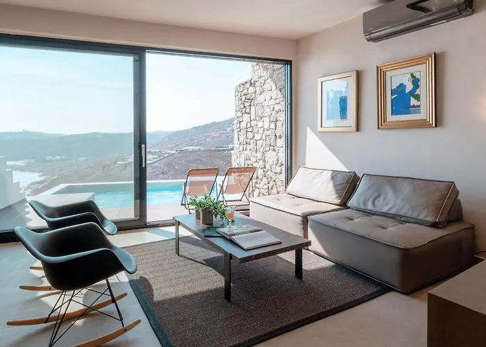 Σπίτι διακοπών Luxury Sea View Private Pool - Exclusive At Elia Mykonos *