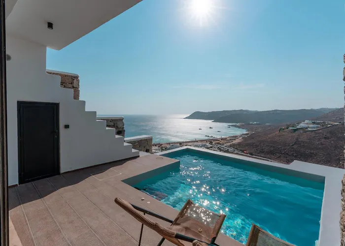 Luxury Sea View Private Pool - Exclusive At Elia Mykonos * Ελιά