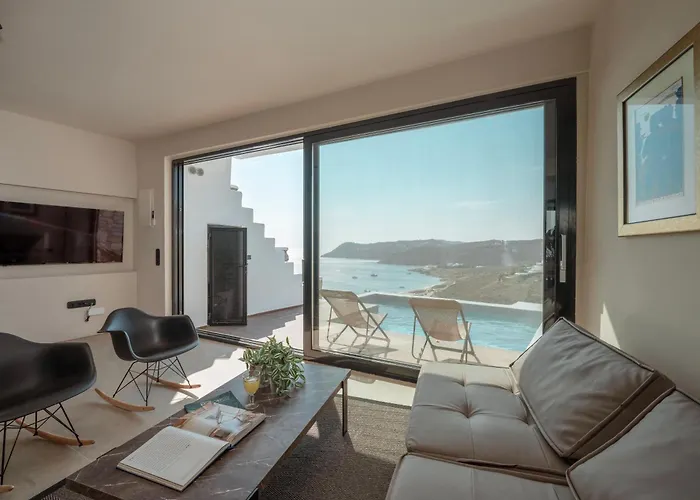 Luxury Sea View Private Pool - Exclusive At Elia Mykonos Ferienhaus